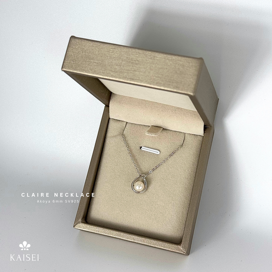 Kaisei Pearl - Claire Necklace Akoya 6mm SV925 Necklace Jewelry