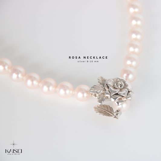 Kaisei Pearl - Rosa Necklace Japanese Akoya Pearl