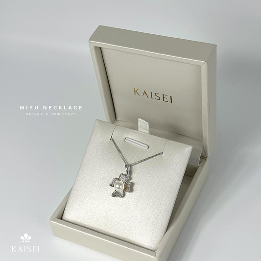 Kaisei Pearl - Miyu Necklace Akoya Pearl 6-6.5mm Silver Jewelry